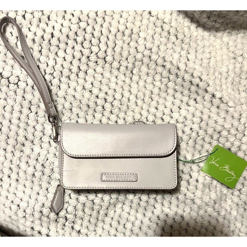 NWT Vera Bradley Smartphone Wristlet for iPhone 6 in Dove Gray